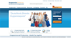 Desktop Screenshot of gruppenreise-portal.com
